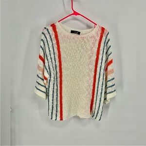 NWT Dokotoo Striped Multicolor Sweater S